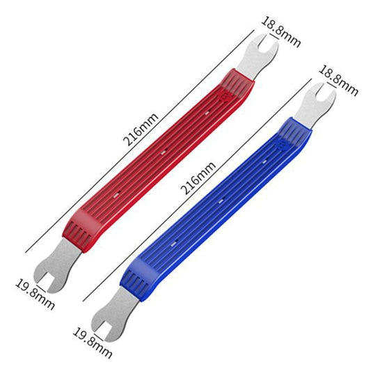 4-5 inch Short Car Door Panel Removal Rubber Buckle Screwdriver (Red) - Hand Tool Sets by buy2fix | Online Shopping UK | buy2fix