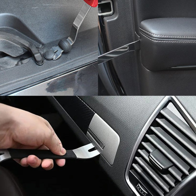 6-8 inch Short Car Door Panel Removal Rubber Buckle Screwdriver (Blue) - Hand Tool Sets by buy2fix | Online Shopping UK | buy2fix