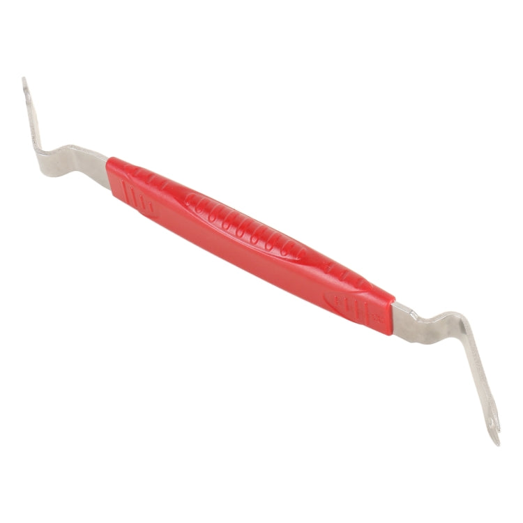 6-8 inch Long Car Door Panel Removal Rubber Buckle Screwdriver (Red) - Hand Tool Sets by buy2fix | Online Shopping UK | buy2fix