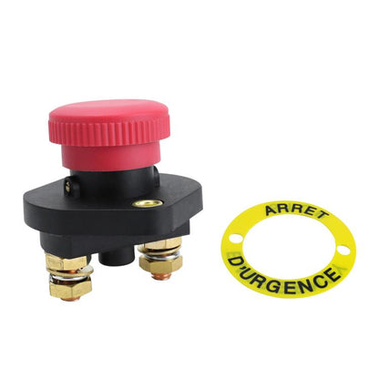 12V / 24V Car Modified Power Ignition Switch With Terminal Block Battery Isolation Power Disconnect Switch 52-45749 - Car Switches by buy2fix | Online Shopping UK | buy2fix