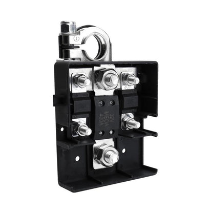 Car Battery Distribution Terminal 32V 400A Quick Release Fused Clamps Connector (Black) - Booster Cable & Clip by buy2fix | Online Shopping UK | buy2fix