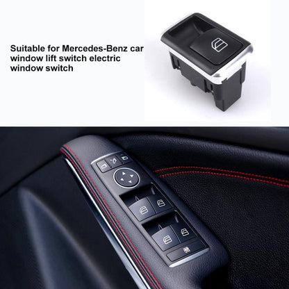 Car Window Glass Lifter Switch 2049058202 for Mercedes-Benz C-Class W204 (Black Silver) - Car Switches by buy2fix | Online Shopping UK | buy2fix