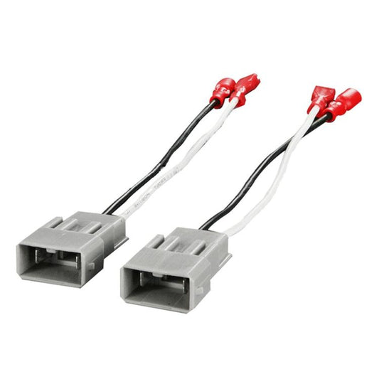 2pcs Speaker Wire Harness Adapter Audio Connector Cable for Honda Accord (Grey) - DIY Cables by buy2fix | Online Shopping UK | buy2fix