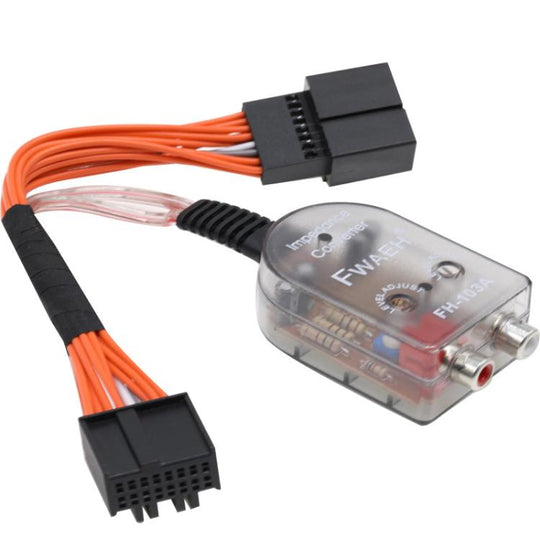 Radio Subwoofer Amplifier Connector Plug-and-Play Amplifier Integration Harness for Chevrolet / GMC / Cadillac (Black)