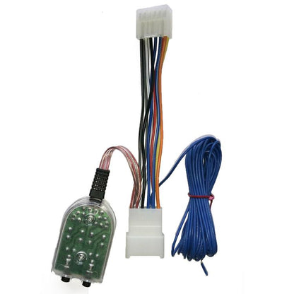 10 Pin + 6 Pin High to Low Line Output Converter with Remote Turn-On Cable for Toyota / Subaru / Scion / Lexus (White) - DIY Cables by buy2fix | Online Shopping UK | buy2fix