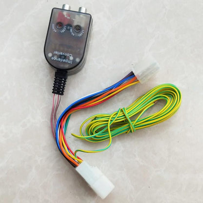 10 Pin + 6 Pin High to Low Line Output Converter with Remote Turn-On Cable for Toyota / Subaru / Scion / Lexus (White) - DIY Cables by buy2fix | Online Shopping UK | buy2fix