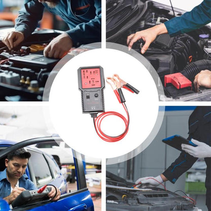 utomotive Relay Tester 12V Universal Relay Analyzer 4-Pin & 5-Pin Relays Tester (Black Red) - Electronic Test by buy2fix | Online Shopping UK | buy2fix