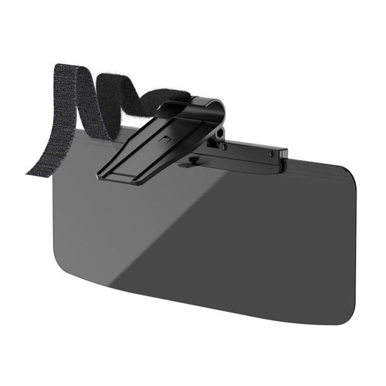 SHUNWEI SD-2302 Car Sun Visor Day Night Anti Glare Visor Adjustable Visor Protection Mirror (Black)