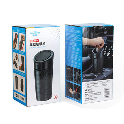 SHUNWEI SD-1612 Car Trash Can Portable Soft Cup-Shaped Waste Bin for Vehicles (Black) - Stowing Tidying by SHUNWEI | Online Shopping UK | buy2fix
