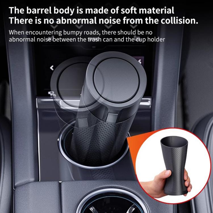 SHUNWEI SD-1612 Car Trash Can Portable Soft Cup-Shaped Waste Bin for Vehicles (Black) - Stowing Tidying by SHUNWEI | Online Shopping UK | buy2fix