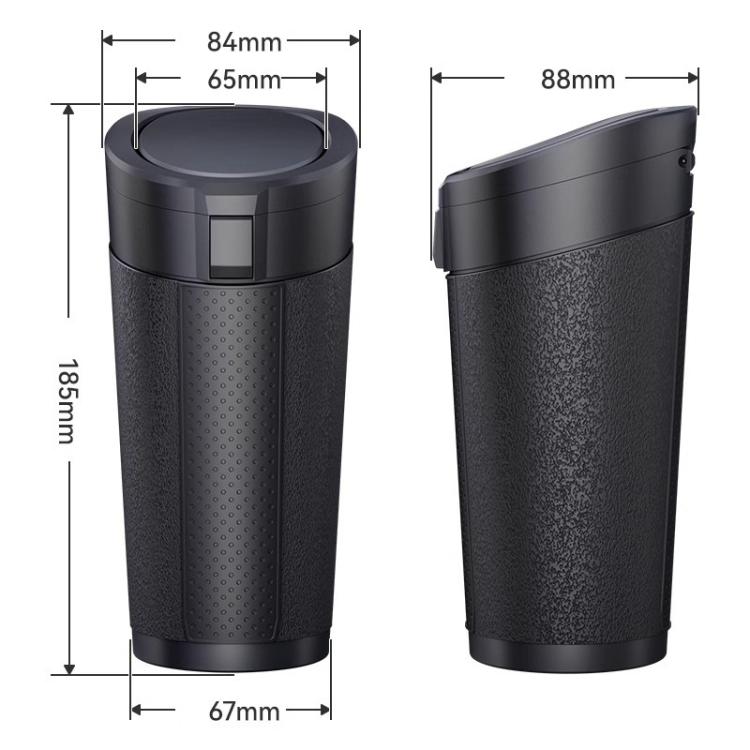 SHUNWEI SD-1612 Car Trash Can Portable Soft Cup-Shaped Waste Bin for Vehicles (Black) - Stowing Tidying by SHUNWEI | Online Shopping UK | buy2fix