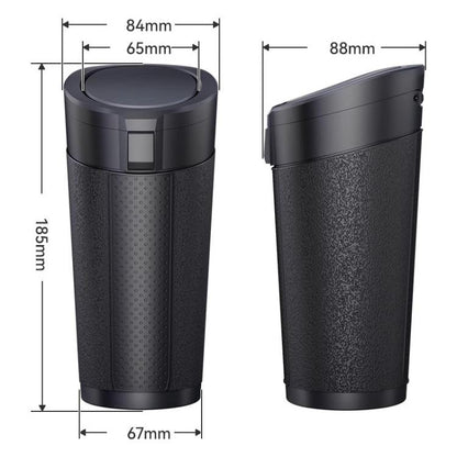 SHUNWEI SD-1612 Car Trash Can Portable Soft Cup-Shaped Waste Bin for Vehicles (Black) - Stowing Tidying by SHUNWEI | Online Shopping UK | buy2fix