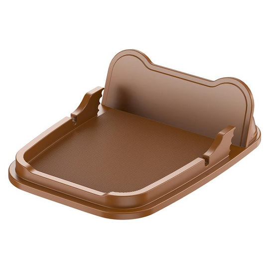 SHUNWEI SD-1133 Car Dashboard Anti-Slip Storage Pad Phone Holder (Brown)