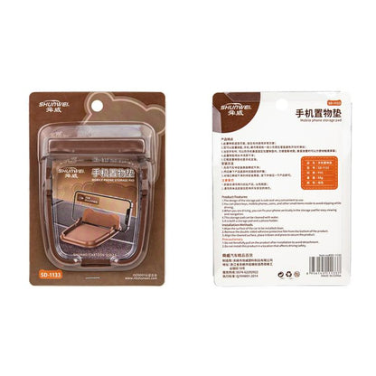 SHUNWEI SD-1133 Car Dashboard Anti-Slip Storage Pad Phone Holder (Brown) - Stowing Tidying by SHUNWEI | Online Shopping UK | buy2fix