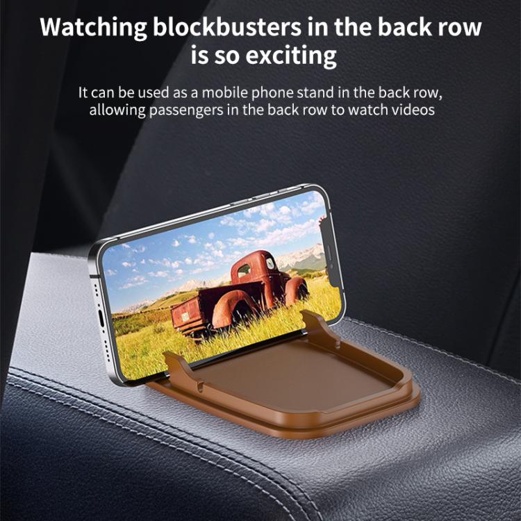 SHUNWEI SD-1133 Car Dashboard Anti-Slip Storage Pad Phone Holder (Brown) - Stowing Tidying by SHUNWEI | Online Shopping UK | buy2fix