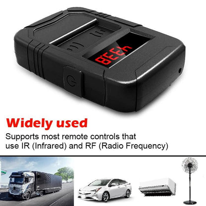 WOYO PL001 Car Remote Control Tester 10-1000MHZ RF IR Infrared Wireless Digital Frequency Tester for Truck Door Key Remote Clone (Black) - Electronic Test by buy2fix | Online Shopping UK | buy2fix