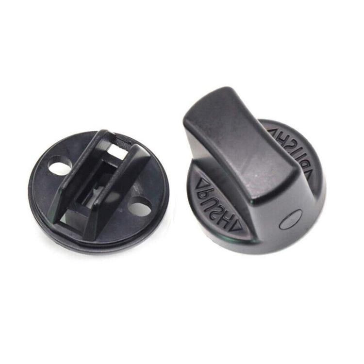Keyless Ignition Switch Knob Cover 4408A167 4408A031 for Mitsubishi Outlander / Mazda (Black) - Ignition System by buy2fix | Online Shopping UK | buy2fix