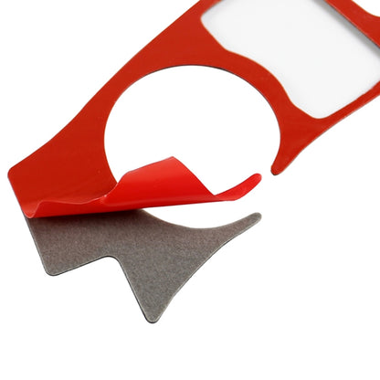 Car Carbon Fiber Steering Wheel Button Decorative Sticker for Lexus IS250 NX200 200t 300h 2013-2020, B Style by buy2fix