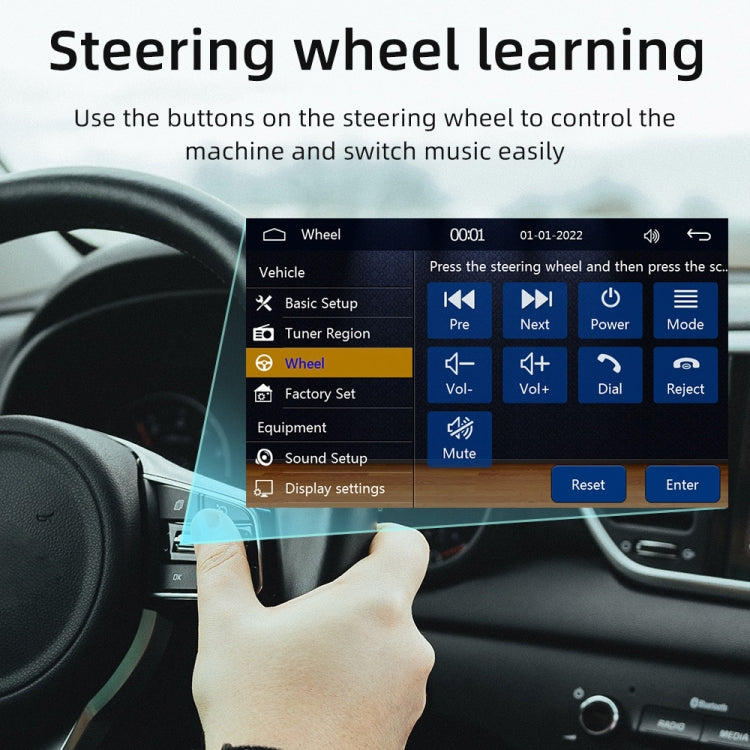 4 inch 800x480P Car Radio Receiver MP5 Player, Support FM & Bluetooth & SD Card with Remote Control by buy2fix