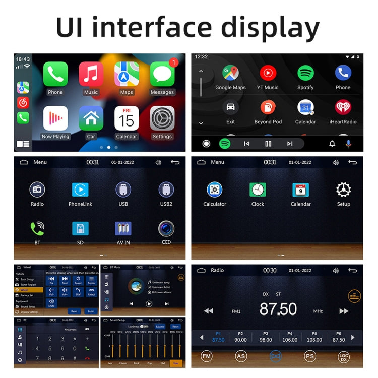 4 inch 800x480P Car Radio Receiver MP5 Player, Support FM & Bluetooth & SD Card with Remote Control by buy2fix