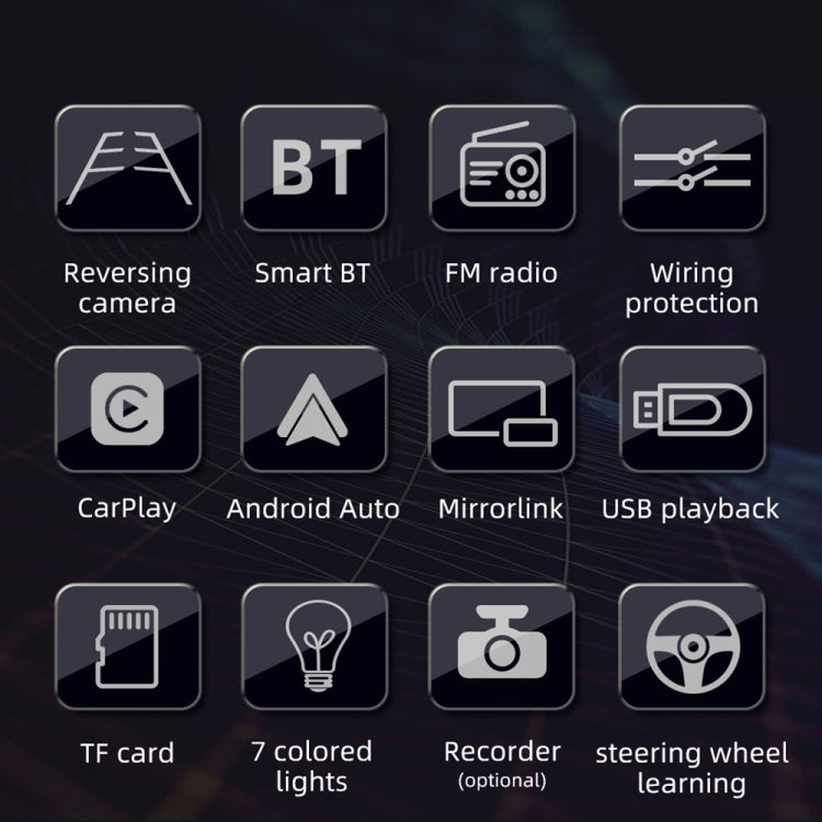 4 inch 800x480P Car Radio Receiver MP5 Player, Support FM & Bluetooth & SD Card with Remote Control by buy2fix