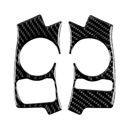 Car Carbon Fiber Steering Wheel Button Decorative Sticker for Lexus IS250 NX200 200t 300h 2013-2020, A Style by buy2fix