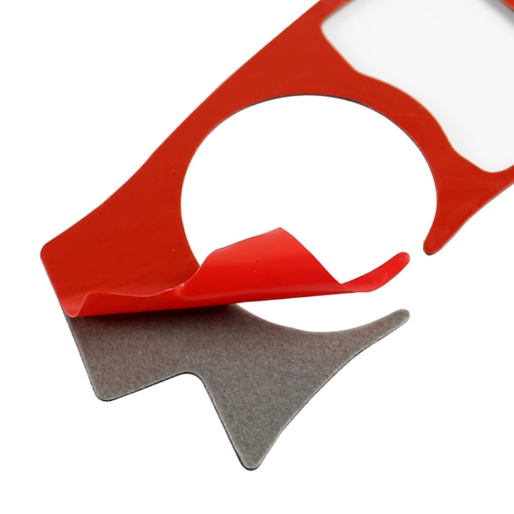 Car Carbon Fiber Steering Wheel Button Decorative Sticker for Lexus IS250 NX200 200t 300h 2013-2020, A Style by buy2fix