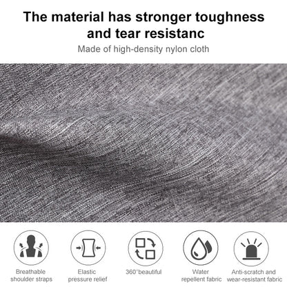 cxs-620 Multifunctional Oxford Laptop Bag Backpack (Grey) by buy2fix