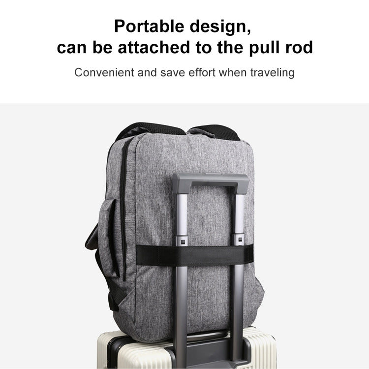 cxs-620 Multifunctional Oxford Laptop Bag Backpack (Black) by buy2fix