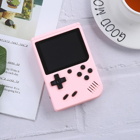 MK500 Macaron Mini Retro Classic Handheld Game Console for Kids Built-in 500 Games, Support AV Output(Pink) - Pocket Console by buy2fix | Online Shopping UK | buy2fix