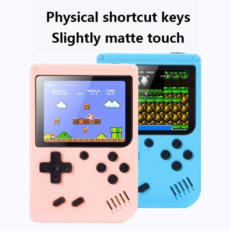 MK500 Macaron Mini Retro Classic Handheld Game Console for Kids Built-in 500 Games, Support AV Output(Pink) - Pocket Console by buy2fix | Online Shopping UK | buy2fix