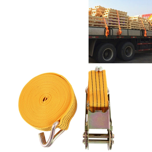 ST-213 10mx4.0cm 2 Ton Car Bundled Device with Hook And Buckle High Strength Cable Cord Heavy Duty Recovery Securing Accessories for Cars Trucks by buy2fix