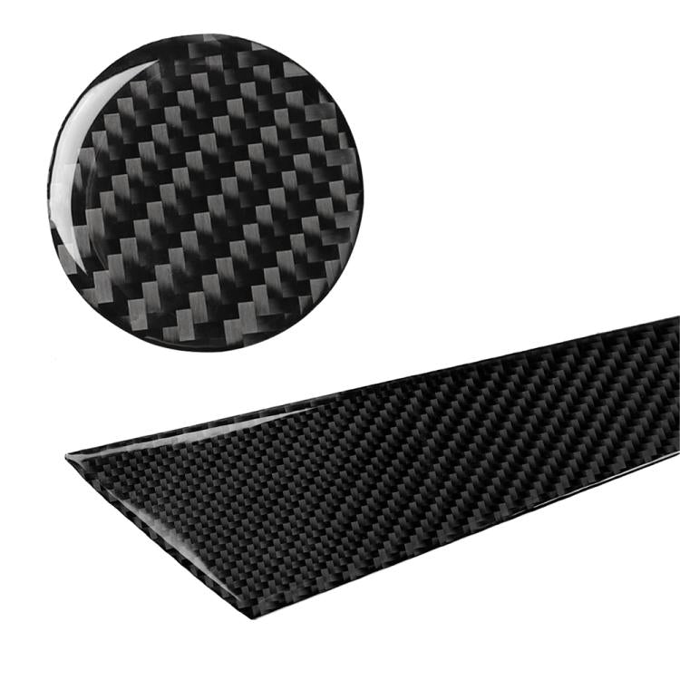 3 PCS Car Carbon Fiber Gear Panel Decorative Sticker for Audi A3 2014-2018, Left Driving by buy2fix