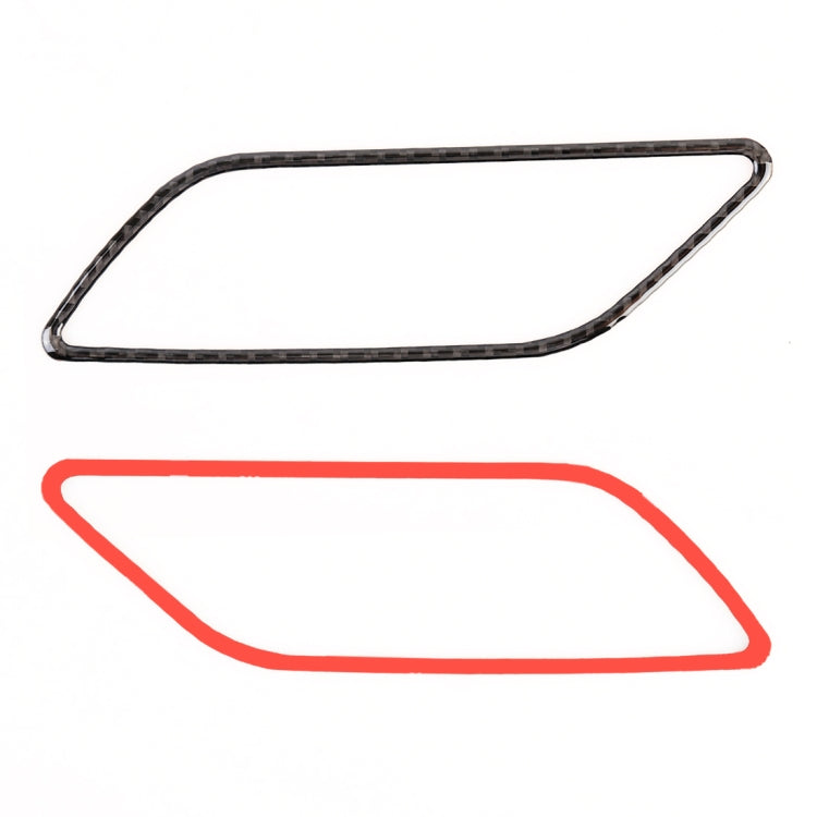 4 PCS Car Carbon Fiber Inner Armrest Decorative Frame for Audi A3 2014-2018 - Car Interior Mouldings by buy2fix | Online Shopping UK | buy2fix
