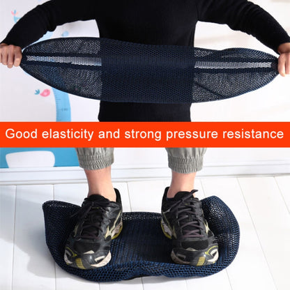Waterproof Motorcycle Sun Protection Heat Insulation Seat Cover Prevent Bask In Seat Scooter Cushion Protect, Size: L, Length: 70-77cm; Width: 40-50cm(Black) - Seat Covers by buy2fix | Online Shopping UK | buy2fix