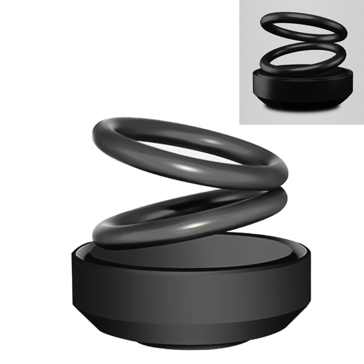 Car Spiral Aromatherapy Decoration Car Ornaments (Black) by buy2fix