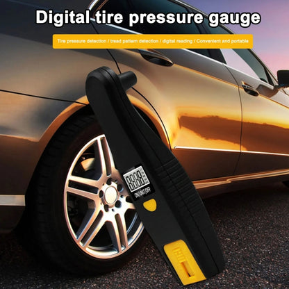 CEDAR 8609 LCD Display Screen Digital Tire Gauge, Pressure Range: 0-150PSI - Tire Pressure Gauges by buy2fix | Online Shopping UK | buy2fix