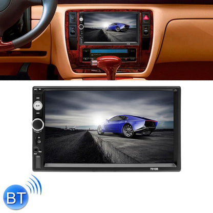 7010B HD 2 Din 7 inch Car Bluetooth Radio Receiver MP5 Player, Support FM & USB & TF Card by buy2fix