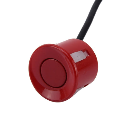 Car Buzzer Reverse Backup Radar System - Premium Quality 4 Parking Sensors Car Reverse Backup Radar System with LCD Display(Dark Red) - Radar Detectors by buy2fix | Online Shopping UK | buy2fix