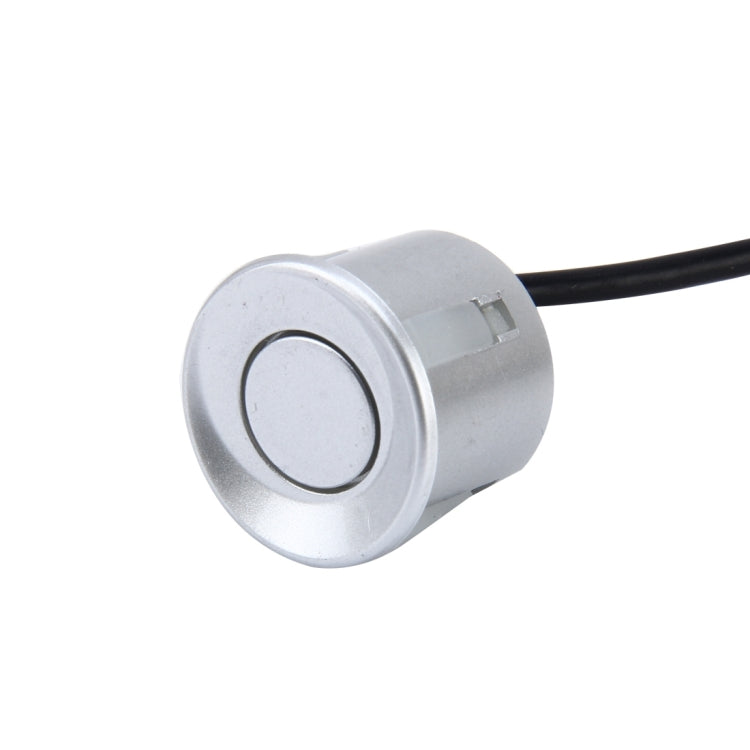 Car Buzzer Reverse Backup Radar System - Premium Quality 4 Parking Sensors Car Reverse Backup Radar System with LCD Display(Silver) - Radar Detectors by buy2fix | Online Shopping UK | buy2fix