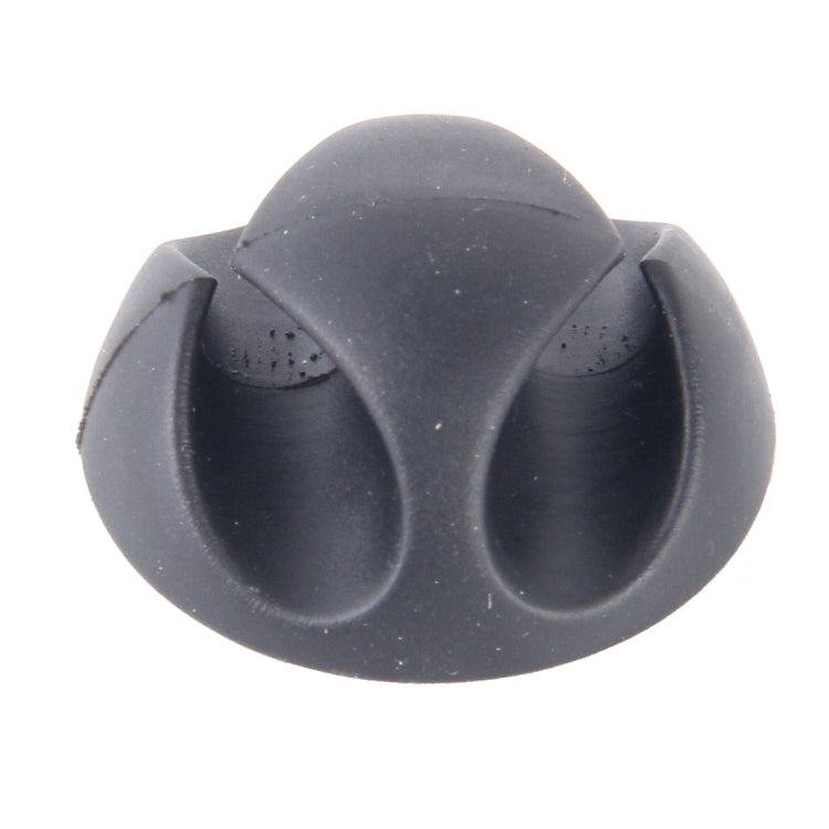 5 PCS Double Hole Cable Clips, Cable Management System and Cord Organizer Solution(Black) by buy2fix