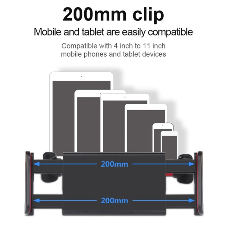 p-01 Auto Car Seatback Tablet PC / Mobilephone Holder (Black) by buy2fix