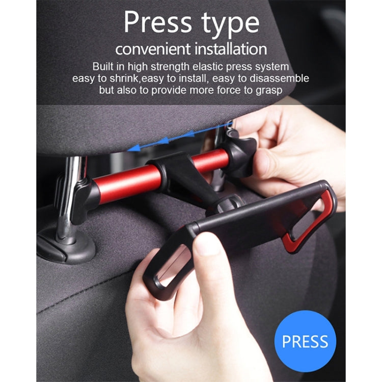 p-01 Auto Car Seatback Tablet PC / Mobilephone Holder (Red) by buy2fix