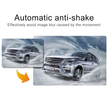 K6000 2.3 inch 90 Degrees Wide Angle Full HD 720P Video Car DVR, Support TF Card (32GB Max) / Motion Detection, with 2 Night Vision Fill Lights by buy2fix