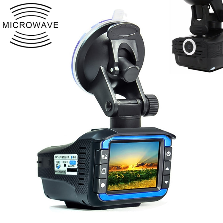 HD 720P 2.4 inch Video Camera Recorder DVR + Radar Detector, SQ Program, Support G-sensor / Night Vision by buy2fix