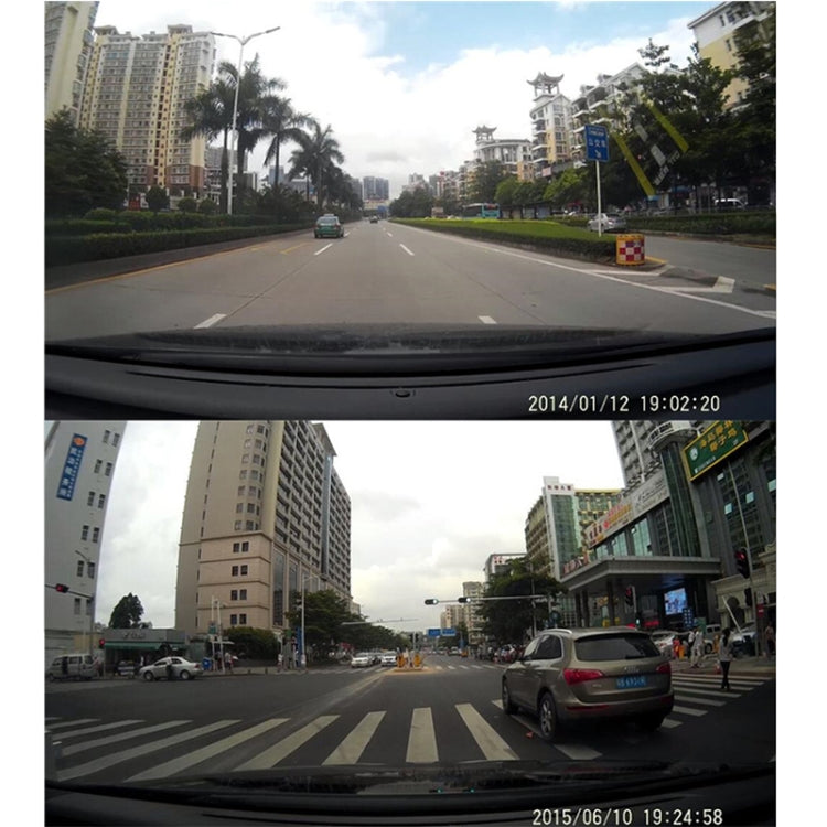 HD 720P 2.4 inch Video Camera Recorder DVR + Radar Detector, SQ Program, Support G-sensor / Night Vision by buy2fix