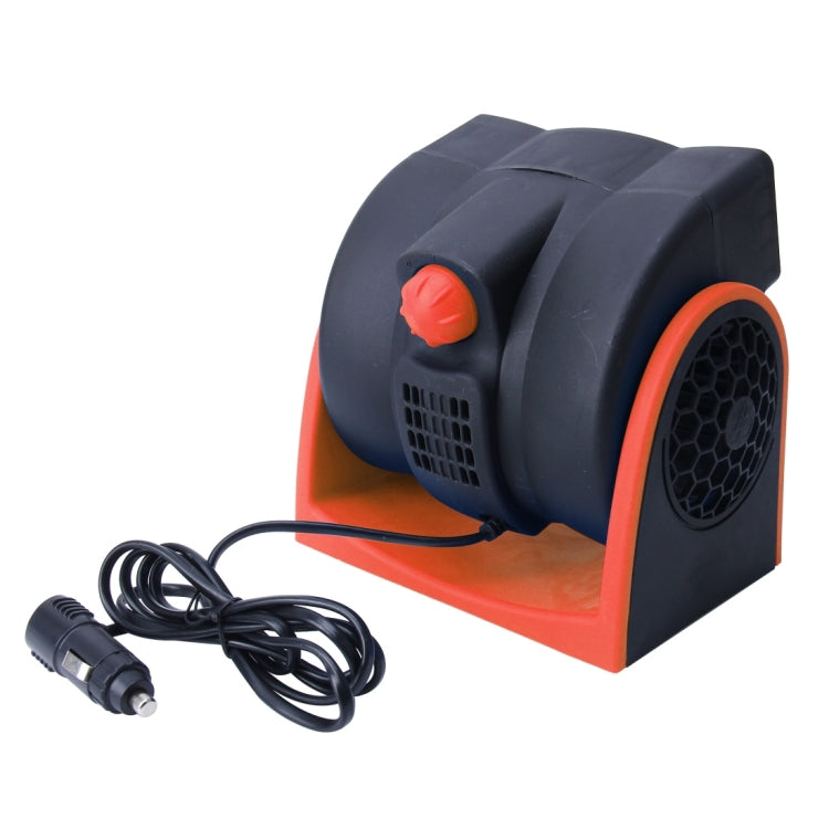 HX-T302 DC 24V 7W Portable Vehicle Cooling Fan Low Noise Silent Cooler Air Conditioner, 2 Speeds Adjustable, Random Color Delivery - Heating & Fans by buy2fix | Online Shopping UK | buy2fix