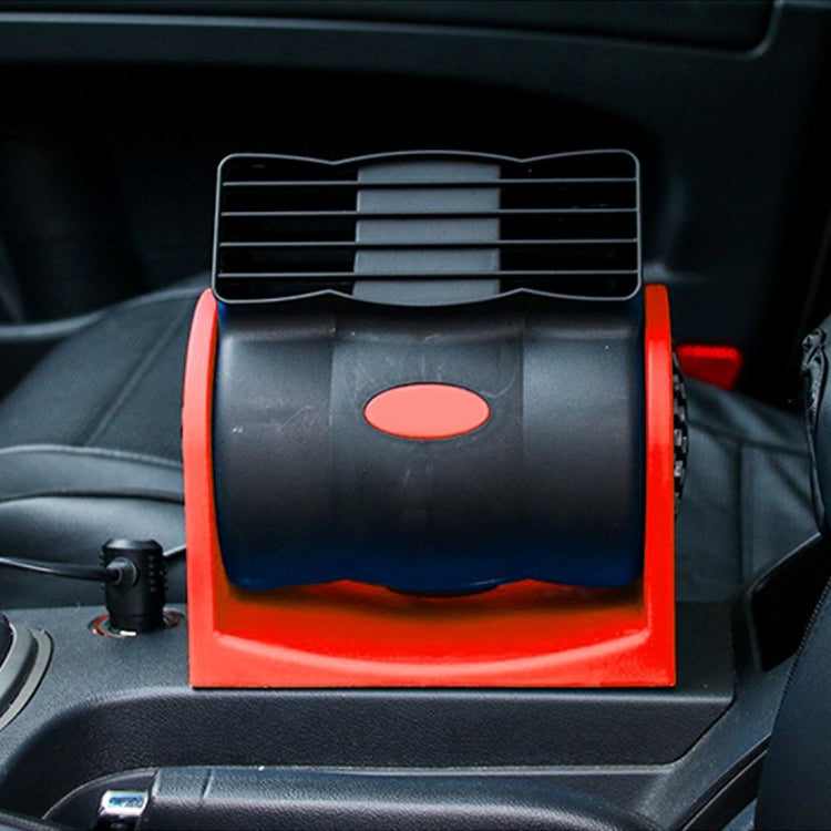 HX-T302 DC 24V 7W Portable Vehicle Cooling Fan Low Noise Silent Cooler Air Conditioner, 2 Speeds Adjustable, Random Color Delivery - Heating & Fans by buy2fix | Online Shopping UK | buy2fix
