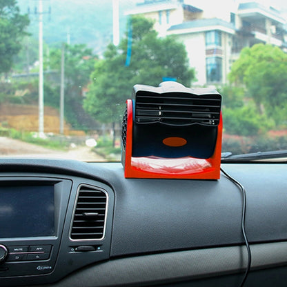 HX-T302 DC 24V 7W Portable Vehicle Cooling Fan Low Noise Silent Cooler Air Conditioner, 2 Speeds Adjustable, Random Color Delivery - Heating & Fans by buy2fix | Online Shopping UK | buy2fix
