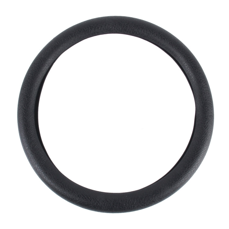 Crocodile Texture Universal Rubber Car Steering Wheel Cover For 34-48cm Wheel (Orange) by buy2fix